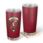 McRae Modern Tartan Crest Tumbler