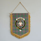 McFarlane Hunting Ancient Tartan Crest Wall Hanging Banner - Wood Pole