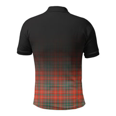 McDougall Ancient Tartan Crest Polo Shirt - Thistle Black Style