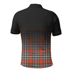 McFarlane Ancient Tartan Crest Polo Shirt - Thistle Black Style