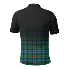 McKinlay Ancient Tartan Crest Polo Shirt - Thistle Black Style