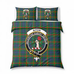 Aiton Tartan Crest Bedding Set