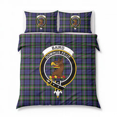 Baird Modern Tartan Crest Bedding Set