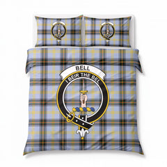 Bell of the Borders Tartan Crest Bedding Set