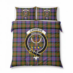 Carnegie Ancient Tartan Crest Bedding Set