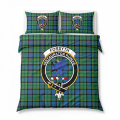 Forsyth Ancient Tartan Crest Bedding Set