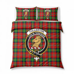 Fullerton Tartan Crest Bedding Set