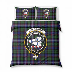 Galbraith Modern Tartan Crest Bedding Set