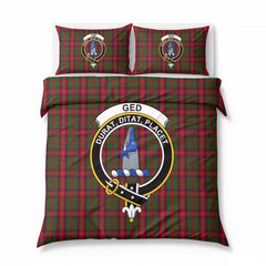 Ged Tartan Crest Bedding Set