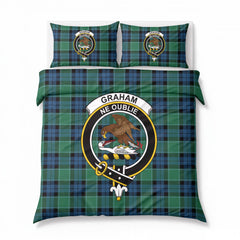 Graham of Menteith Ancient Tartan Crest Bedding Set