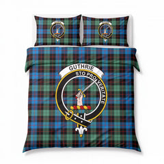 Guthrie Ancient Tartan Crest Bedding Set
