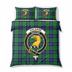Haldane Tartan Crest Bedding Set