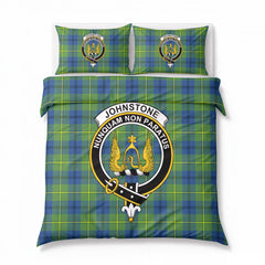 Johnstone Ancient Tartan Crest Bedding Set