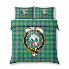 Kennedy Ancient Tartan Crest Bedding Set