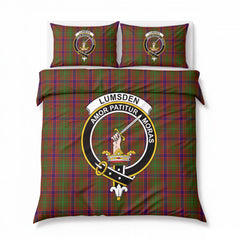 Lumsden Tartan Crest Bedding Set