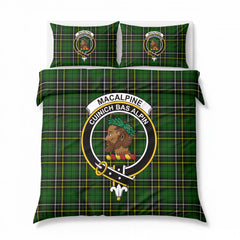 MacAlpine Modern Tartan Crest Bedding Set