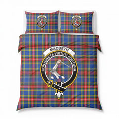 MacBeth Modern Tartan Crest Bedding Set