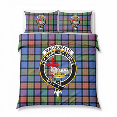 MacDonald Ancient Tartan Crest Bedding Set