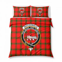 MacDonald of Sleat Tartan Crest Bedding Set
