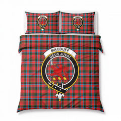 MacDuff Modern Tartan Crest Bedding Set