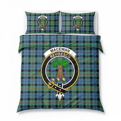 MacEwan Ancient Tartan Crest Bedding Set