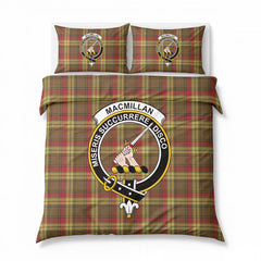 MacMillan Old Weathered Tartan Crest Bedding Set