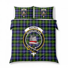 MacNeil of Barra Modern Tartan Crest Bedding Set