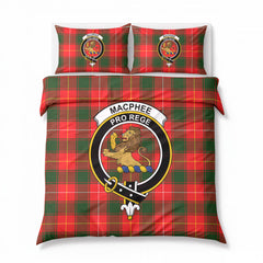 MacPhee Modern Tartan Crest Bedding Set