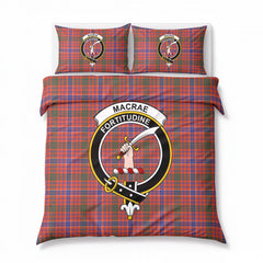 MacRae Ancient Tartan Crest Bedding Set