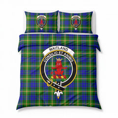 Maitland Tartan Crest Bedding Set