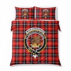 Marjoribanks Tartan Crest Bedding Set
