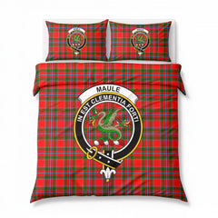 Maule Tartan Crest Bedding Set