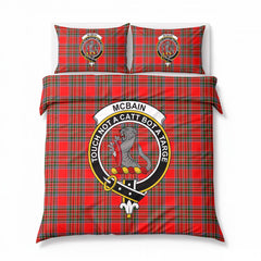 McBain Tartan Crest Bedding Set