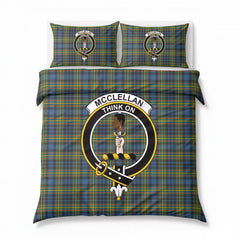 McClellan Ancient Tartan Crest Bedding Set