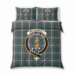 McDowell (MacDowell) Tartan Crest Bedding Set