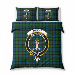 McKay Modern Tartan Crest Bedding Set
