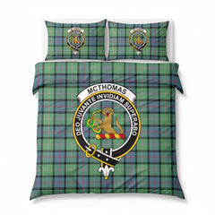 McThomas Ancient Tartan Crest Bedding Set