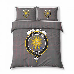 Shepherd Tartan Crest Bedding Set
