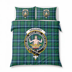 Urquhart Ancient Tartan Crest Bedding Set