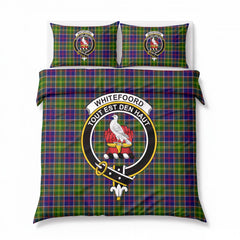 Whitefoord Tartan Crest Bedding Set