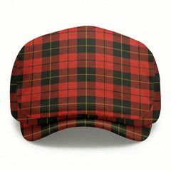 Wallace Weathered Tartan Flat Caps