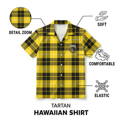 Barclay Dress Modern Tartan Crest Hawaiian Shirt