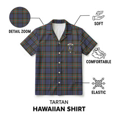Fletcher of Dunans Tartan Crest Hawaiian Shirt