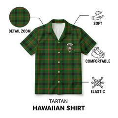 Kincaid Tartan Crest Hawaiian Shirt