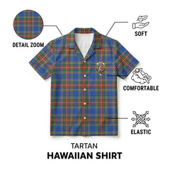 MacBeth Ancient Tartan Crest Hawaiian Shirt