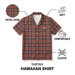 MacDuff Ancient Tartan Crest Hawaiian Shirt