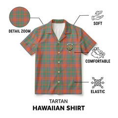MacIntosh Ancient Tartan Crest Hawaiian Shirt