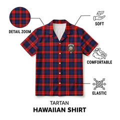 McLachlan Modern Tartan Crest Hawaiian Shirt