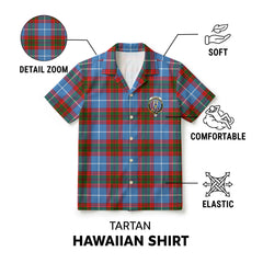 Preston Tartan Crest Hawaiian Shirt