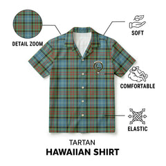 Walkinshaw Tartan Crest Hawaiian Shirt